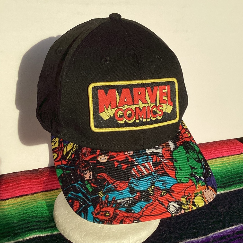Marvel Comics Characters Snapback Hat - image 1